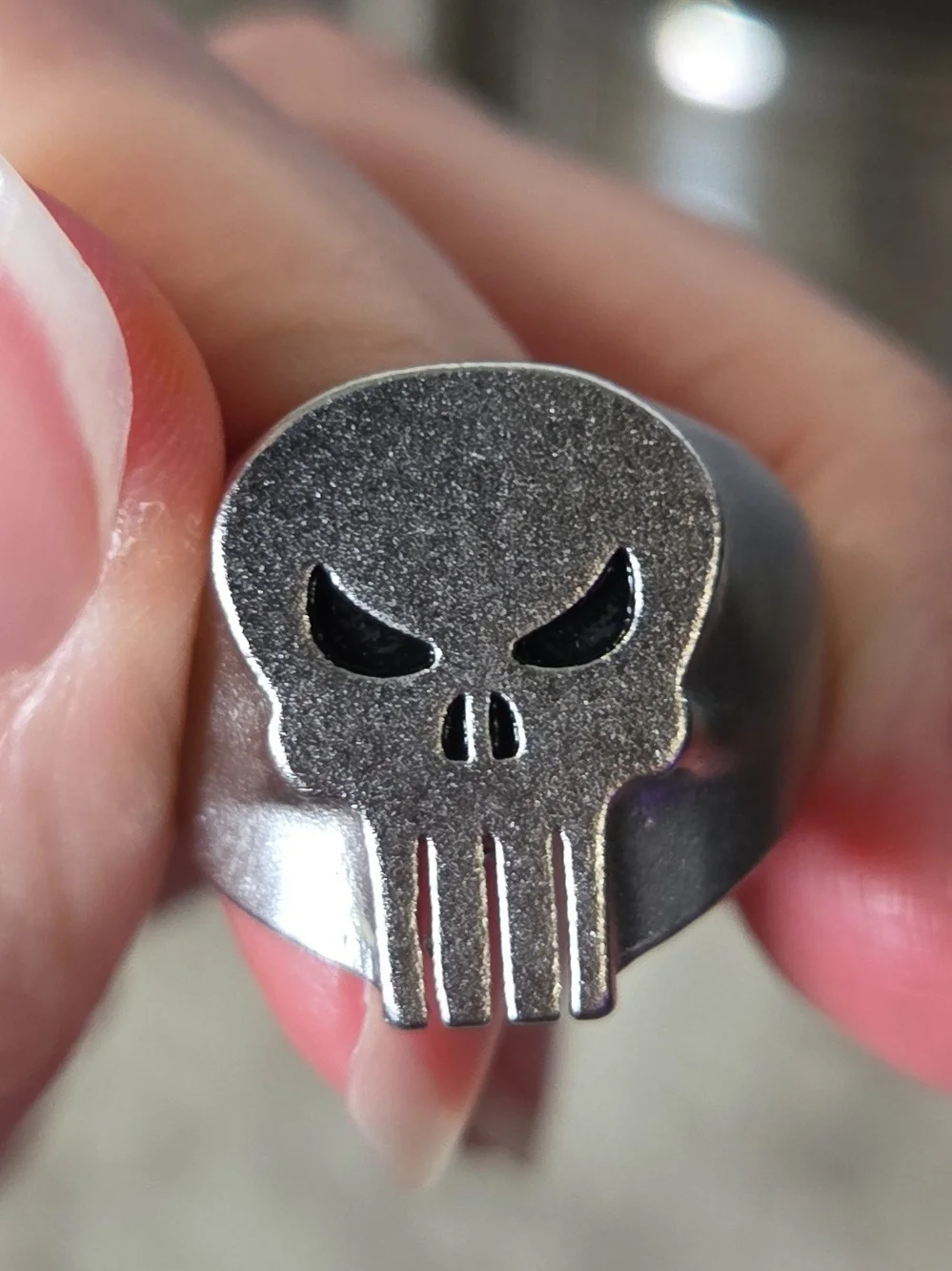 Marvel Punisher Skull Ring Size 10 - Stainless Steel